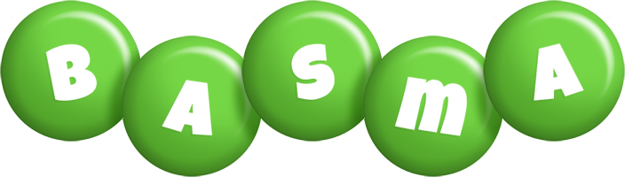 Basma candy-green logo