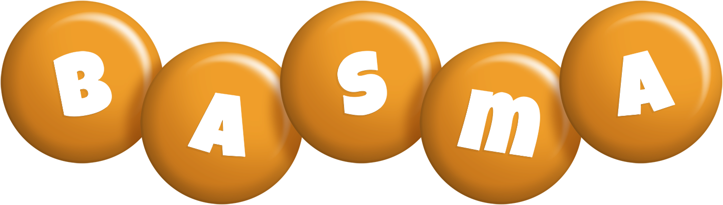 Basma candy-orange logo