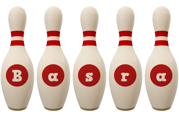 Basra bowling-pin logo