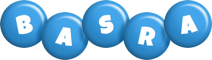 Basra candy-blue logo
