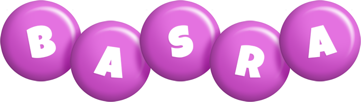 Basra candy-purple logo