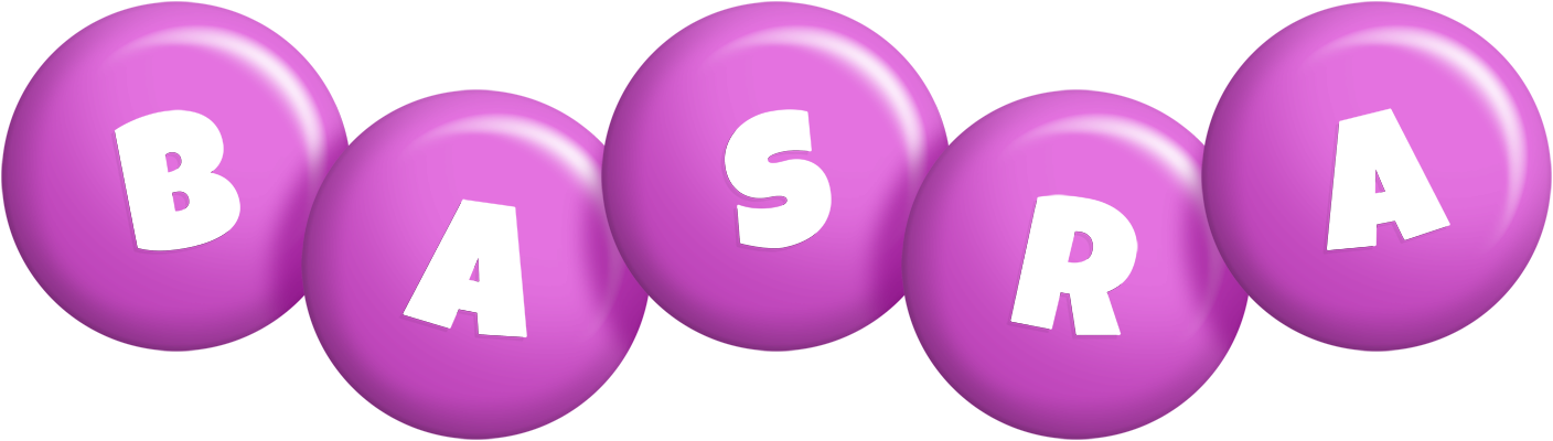 Basra candy-purple logo