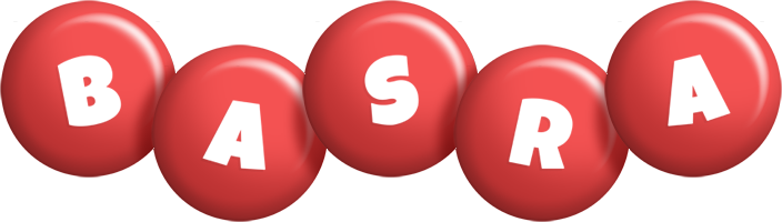 Basra candy-red logo