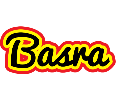 Basra flaming logo