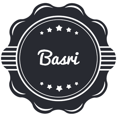 Basri badge logo