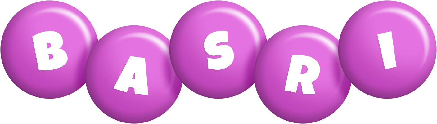 Basri candy-purple logo
