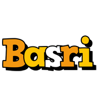 Basri cartoon logo