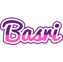 Basri cheerful logo