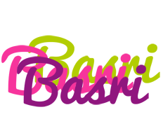 Basri flowers logo