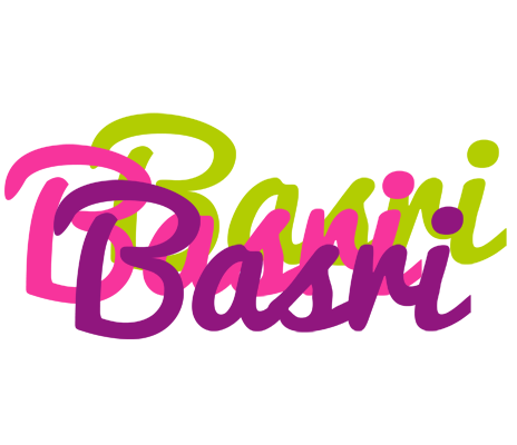 Basri flowers logo