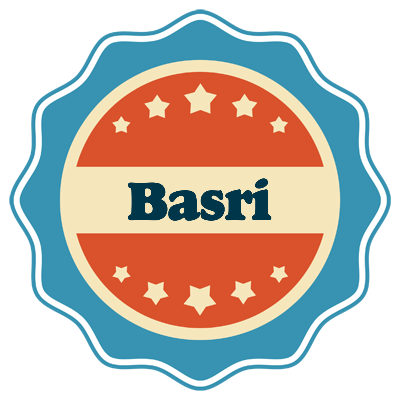 Basri labels logo