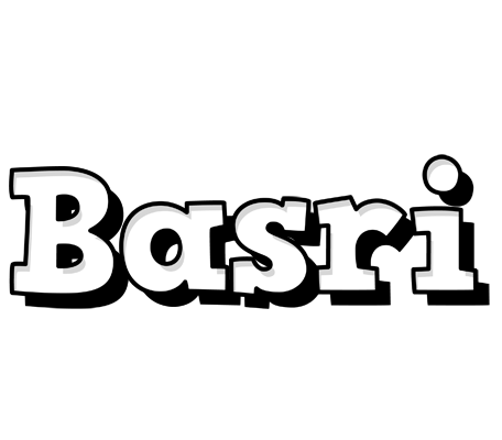 Basri snowing logo