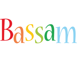 Bassam birthday logo