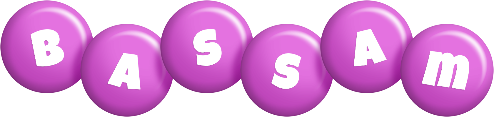 Bassam candy-purple logo