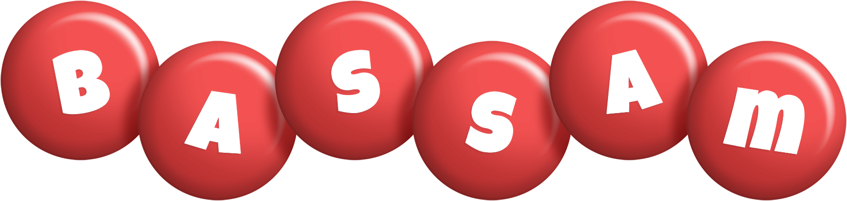 Bassam candy-red logo