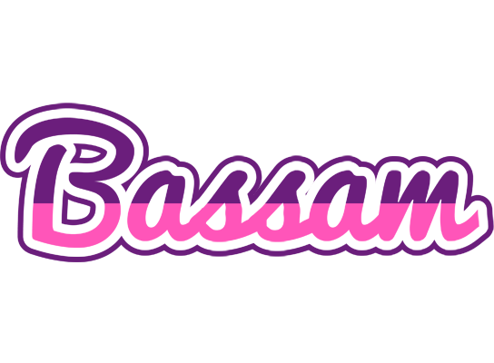 Bassam cheerful logo