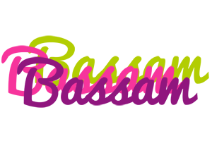 Bassam flowers logo