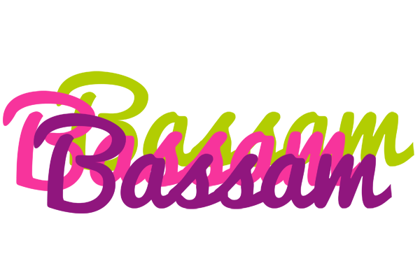 Bassam flowers logo