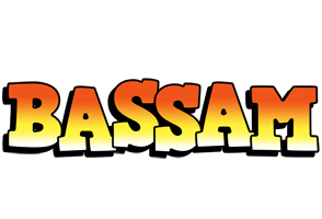 Bassam sunset logo