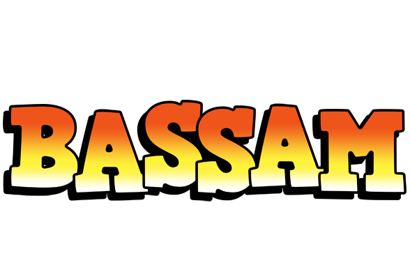 Bassam sunset logo