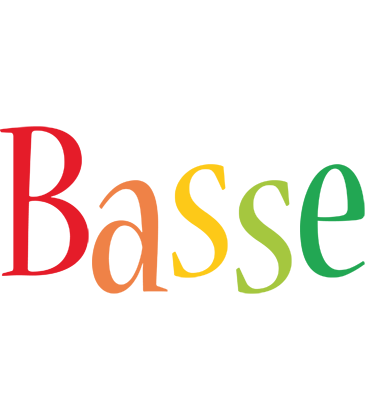 Basse birthday logo