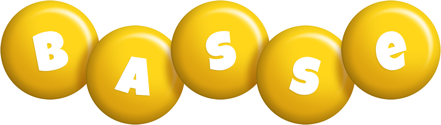 Basse candy-yellow logo