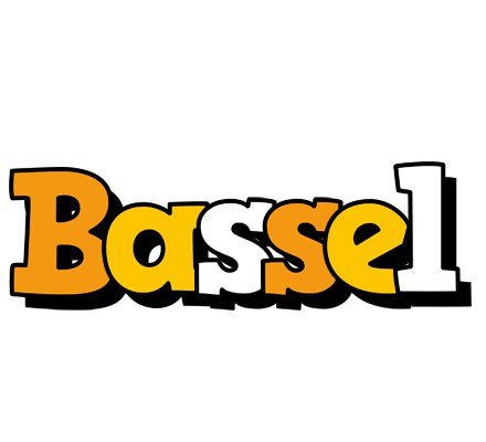Bassel cartoon logo