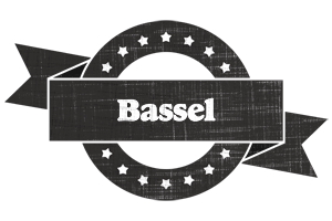 Bassel grunge logo