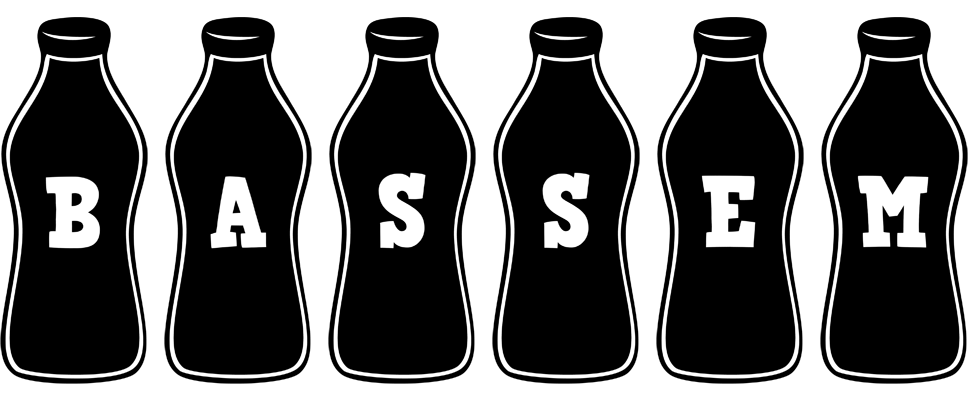 Bassem bottle logo
