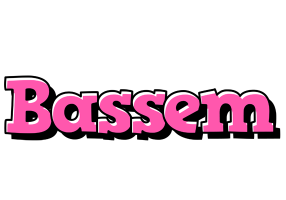 Bassem girlish logo