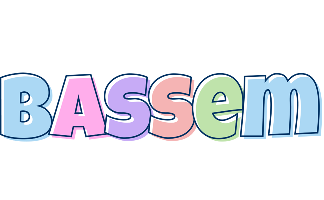 Bassem pastel logo
