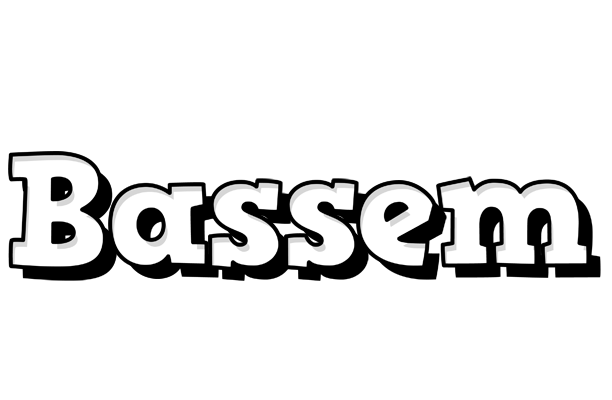 Bassem snowing logo