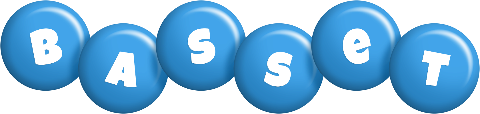 Basset candy-blue logo