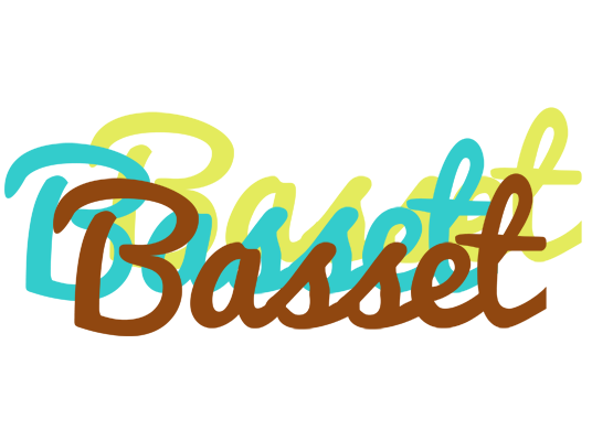 Basset cupcake logo