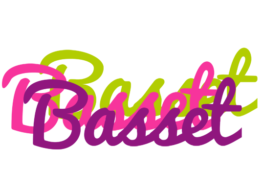 Basset flowers logo