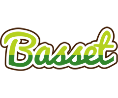 Basset golfing logo