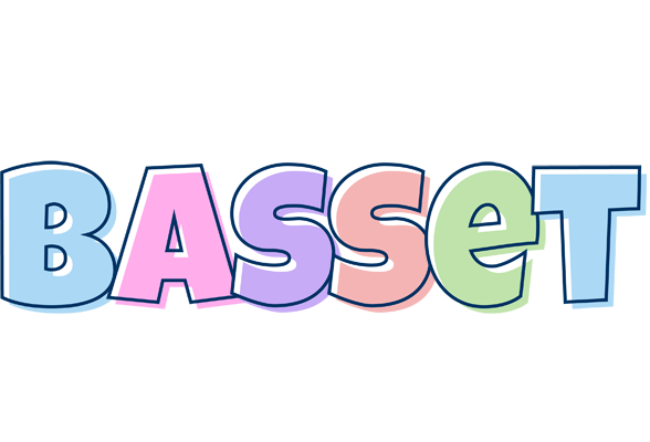 Basset pastel logo