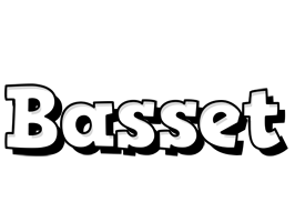 Basset snowing logo