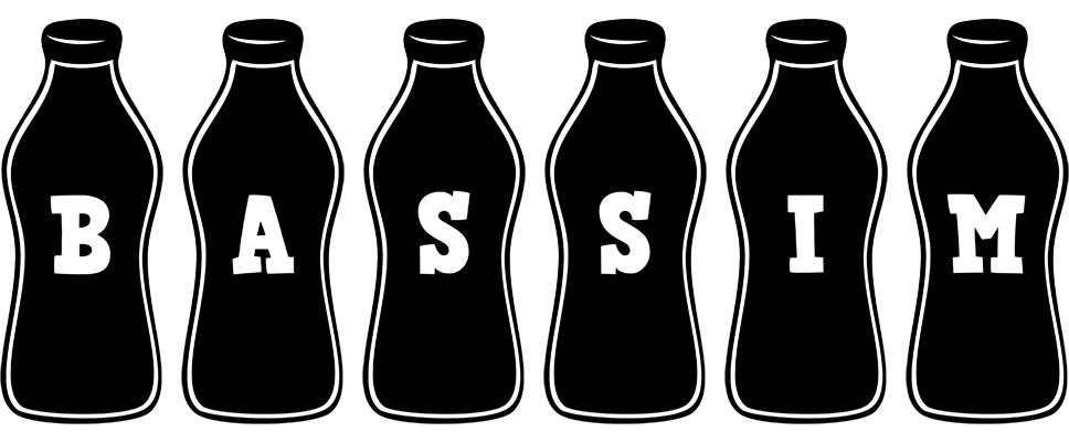 Bassim bottle logo