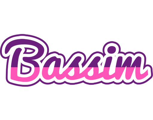 Bassim cheerful logo