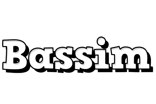 Bassim snowing logo