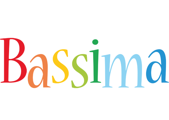 Bassima birthday logo