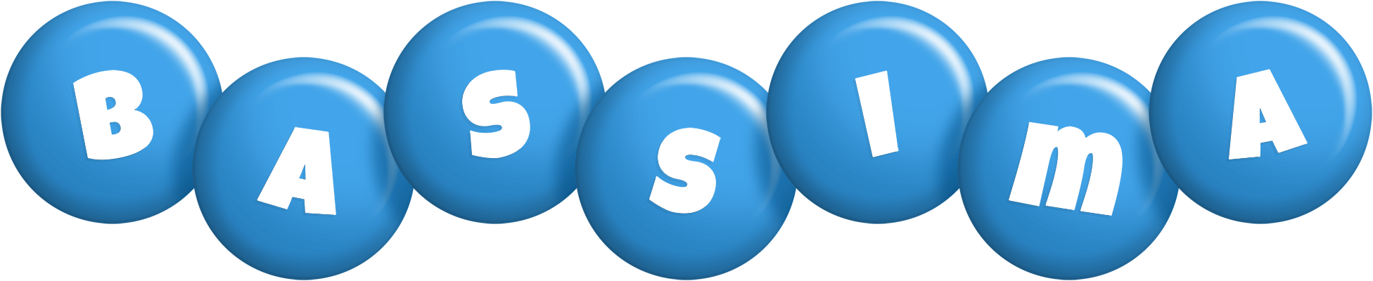 Bassima candy-blue logo