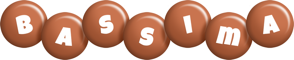 Bassima candy-brown logo