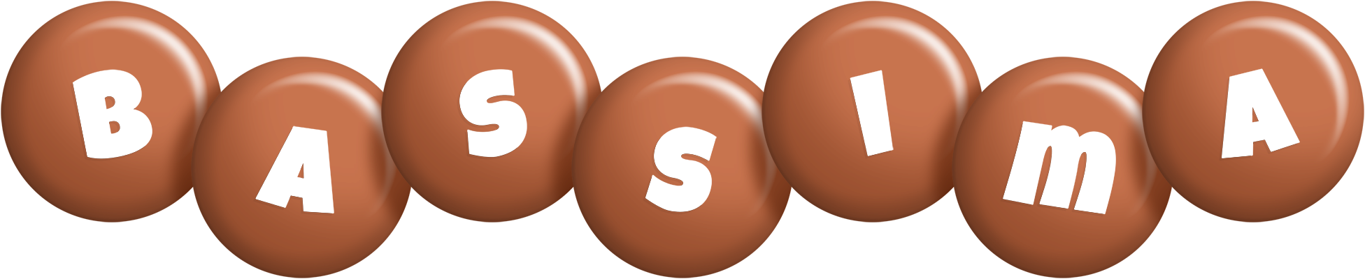 Bassima candy-brown logo