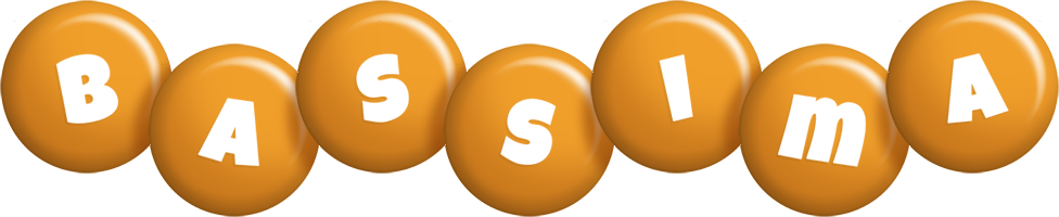 Bassima candy-orange logo