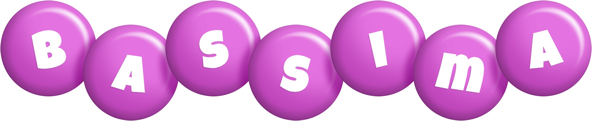 Bassima candy-purple logo