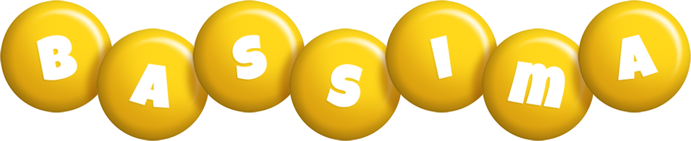 Bassima candy-yellow logo