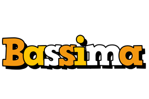 Bassima cartoon logo