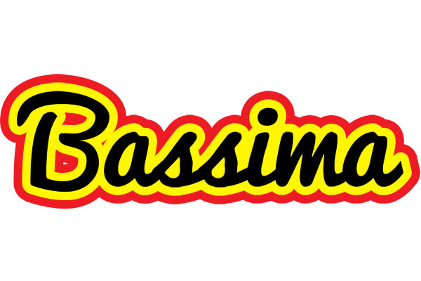 Bassima flaming logo